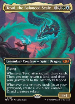 Teval, the Balanced Scale Tarkir- Dragonstorm Commander
